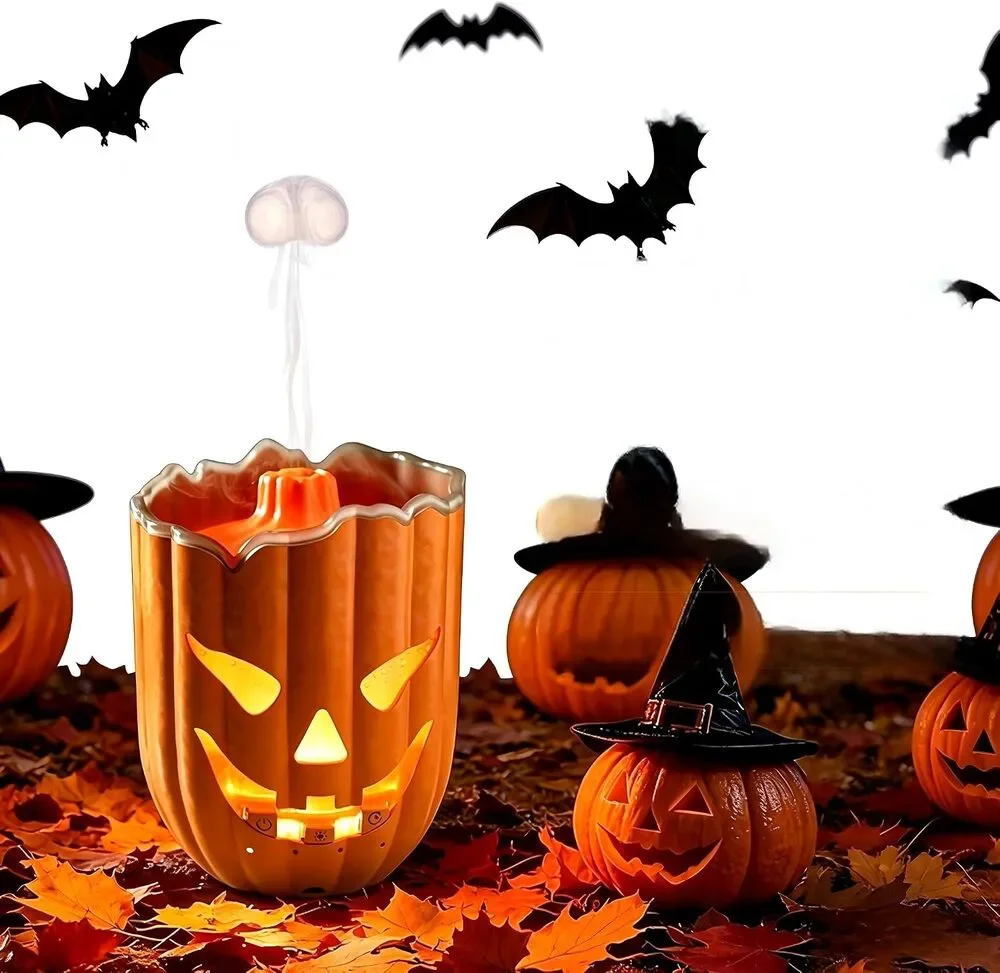 Halloween Pumpkin Aroma Diffuser Essential Oil Aromatherapy, Tabletop